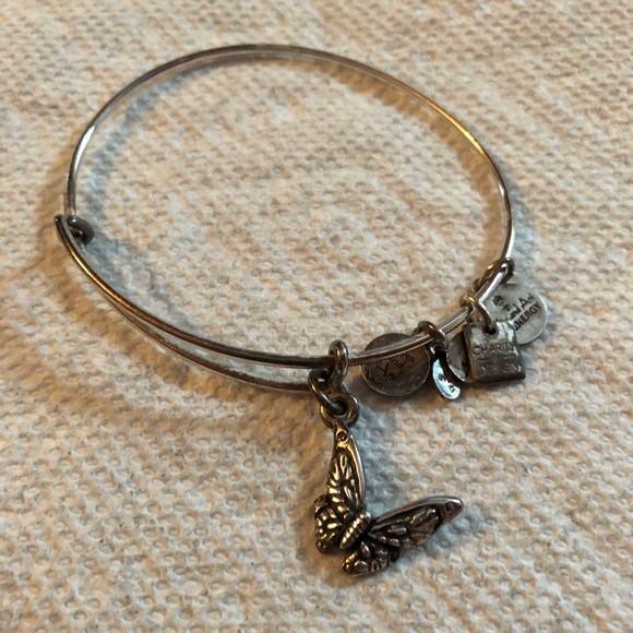 Alex and Ani Jewelry - ALEX AND ANI WIRE EXPANDABLE BRACELET BUTTERFLY